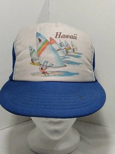 Vintage Hawaii Snapback Trucker Hat - Picture 1 of 6