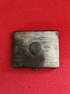 Antique Sterling Silver gilt card case c 1915 Mappin & Webb - Picture 1 of 4