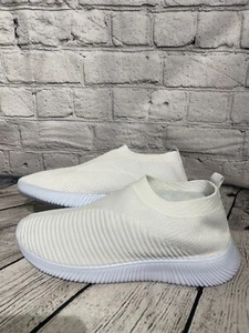 Zapatos Blancos Talla 38 Iyawo Santería Ocha Yoruba Mujer Malla Tenis para Todos los Días - Imagen 1 de 4