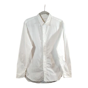 Blusa para mujer Marc Jacobs blanca con volantes manga larga con botones delanteros 46 / EE. UU. 14 - Imagen 1 de 6
