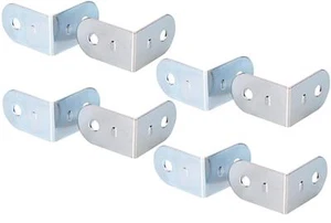 8x L-Ecke klein Stahl verzinkt 19 x 30 mm L-Winkel L-Ecken ADAM HALL Casebau NEU - Bild 1 von 2