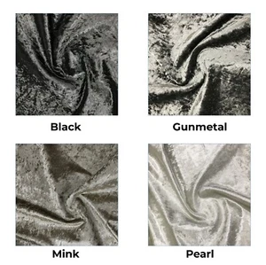 SAMTSTOFF FÜR POLSTER Schimmer Sitzvorhänge Kissen feuerhemmend - Bild 1 von 10