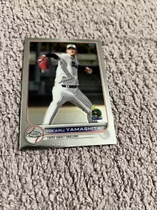 2022 Topps Chrome NPB 126 Hikaru Yamashita Tokyo Yakult Swallows Rookie - Picture 1 of 1