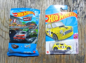 🔥HOT🔥WHEELS 2 MINI'S #161 MORRIS MINI "T-HUNT" #3 MYSTERY MODEL GREEN MINI - Bild 1 von 4