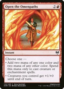 FOIL Open the Omenpaths | MtG Magic Kaldheim | Inglese | Near Mint-Mint (NM) - Foto 1 di 1