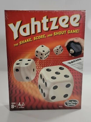 Yahtzee Classic Hasbro Dice Board Fun Game for The Whole Family New Sealed! - Image 1 of 2