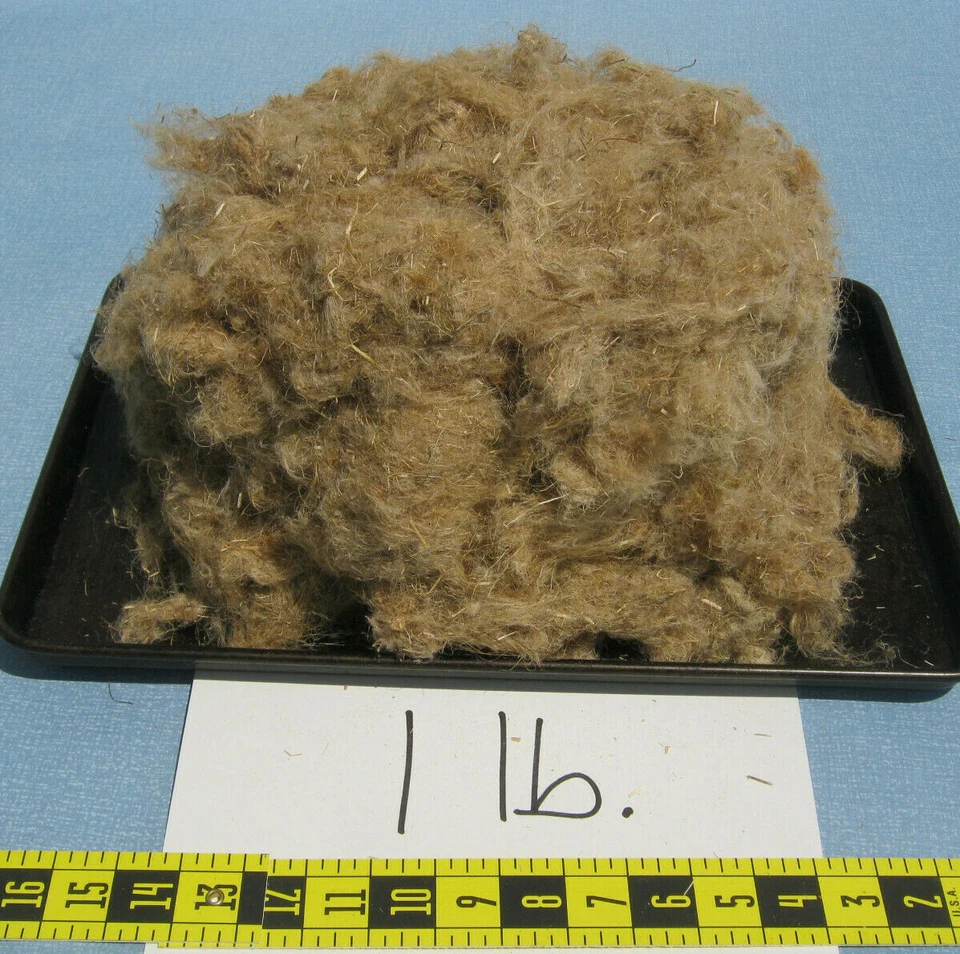 Flax tow fiber 1 pound - Image 1 of 1