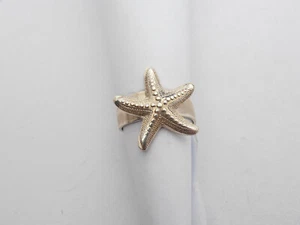 Starfish: Ring in Silver 925 - Echinoderm - Sea - - Picture 1 of 4