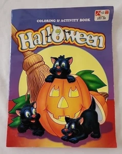Landolls Halloween Coloring Activity Book Lot of 2 1999 #1 - Picture 1 of 9