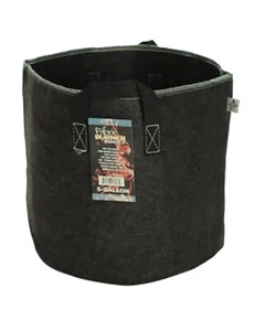 ×10 Pack Fabric 5 GALLON Plant Grow Bags  Nursery Soil Fabric Burner Spring Pot - Picture 1 of 4