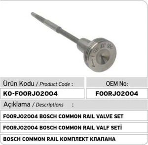 F00RJ02004 Bosch Common Rail Injector Valve Set for 0445120050 - Picture 1 of 1