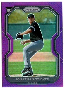 2021 Panini Rookie Card Viola Prizm Jonathan Stiever #68 Baseball Card - Foto 1 di 2