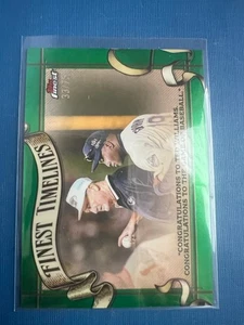 2025 Topps Finest Ted Williams #FT-19 Finest Timelines Green Refractor /75 - Picture 1 of 1