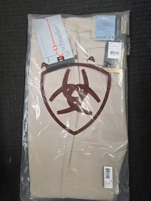 Joelheira masculina Ariat Olympia, nova, 30R, bronzeada - Imagem 1 de 3