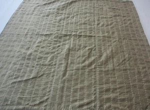 Light weight,no binding no batting,hand stitches katha work quilt size 40"x 42" - Picture 1 of 12