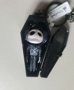 Nightmare Before Christmas Jack Skellington Keychain Disney Souvenir Used - Picture 1 of 7