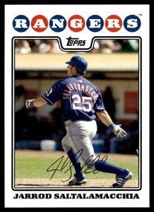 2008 Topps Jarrod Saltalamacchia Texas Rangers #399 - Picture 1 of 2