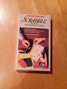 Vintage Pocket Edition Travel Scrabble Reisespiel 1978 Selchow and Righter - Bild 1 von 2