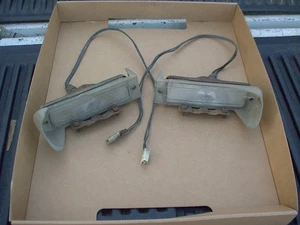 PONTIAC 1966 FRONT SIGNAL LIGHT ASSEMBLIES BONNEVILLE VENTURA CATALINA USED - Picture 1 of 3