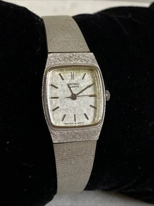 Seiko Damen Armbanduhr silberfarben Quarz Modell 2021-5009 Edelstahl 6" - Bild 1 von 6
