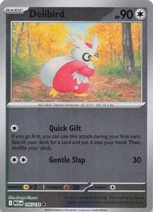 Delibird - ME01: Mega Evolution 105/132- NM - Reverse Holo - Picture 1 of 2