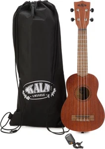 Kala Learn to Play Soprano Ukulele Starter Kit - Natural Meranti - Picture 1 of 10