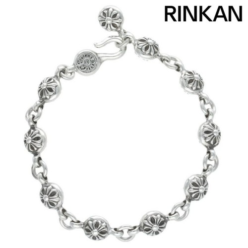 CHROME HEARTS Bracciale Uomo Cromo Cuori NO1 BALL #1 Crossball Argento Usato7590bfe3e901