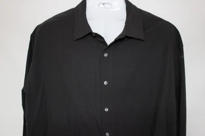 MERCER + METTLE GREY PERFORMANCE L/S Button-Up DRESS SHIRT SZ: 3XL 3X PRE-OWNED - Image 1 of 2