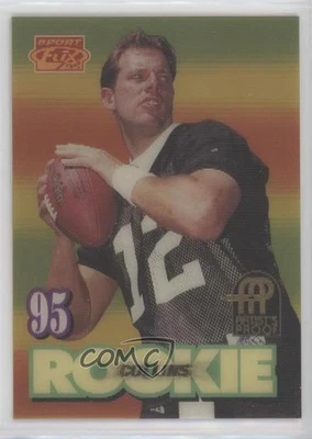 1995 Sportflix Artist's Proof Kerry Collins #122 Rookie RC - Image 1 of 2