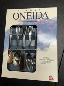 Vintage Oneida Day Dream Besteck Set 20 Teile Edelstahl USA Service für 4 Neu aus altem Lagerbestand Neu - Bild 1 von 8