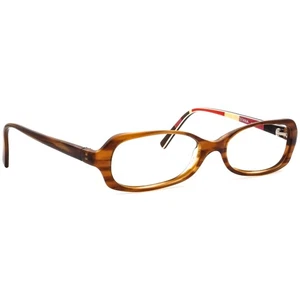 Kate Spade Eyeglasses Stefania 1U2 Striped Brown Rectangular Italy 50[]15 130 - Picture 1 of 6