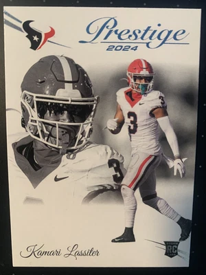 2024 Panini Prestige #327 Kamari Lassiter Rookie Houston Texans FREE SHIPPING! - Image 1 of 3