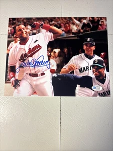 Sandy Alomar autographed 8x10 photo With COA - Picture 1 of 4