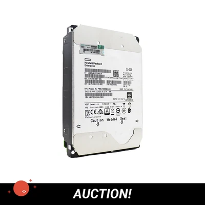 (28 TB) 2x HPE 14 TB 7,2 K SATA P07007-001 WUH721414ALE604 disco rigido HDD - Immagine 1 di 4