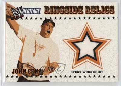 2005 Topps Heritage WWE Ringside Relics John Cena - Image 1 of 2
