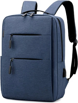- Zaino Porta PC Uomo Laptop Borsa per PC Portatile Porta Computer Custodia Note - Immagine 1 di 4
