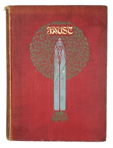 Goethe 1908 Faust - 1st ed - 30 Full Page Coloured Plates by Willy Pogany - Bild 1 von 7