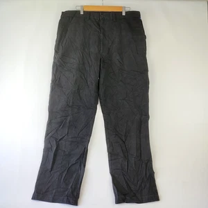 DKNY Men’s Pants 38x32 Black 100 Percent Cotton Straight Leg Casual Classic Fit - Picture 1 of 8