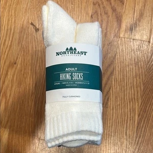 Northeast outfitters hiking socks 4 pack fully cushioned new w tags adult unisex - Picture 1 of 5