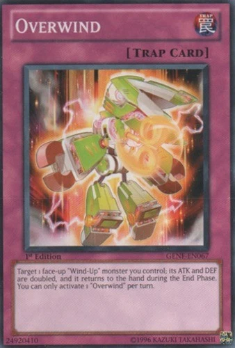 Overwind - GENF-EN067 - Common - Unlimited Edition Lightly Played Generation For - Image 1 of 1