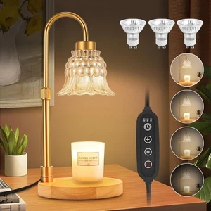 Kerzenwärmer Lampe mit Timer & Dimmer, höhenverstellbar elektrisch Kerzenkrieg... - Bild 1 von 7