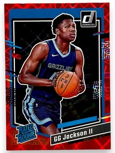 Donruss #232 GG Jackson II 2023-24 clasificación roja novato Memphis Grizzlies - Imagen 1 de 2