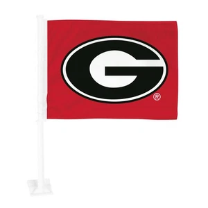 Georgia Bulldogs Large 11" x 14" Auto Car, Truck or SUV Flag - Picture 1 of 1