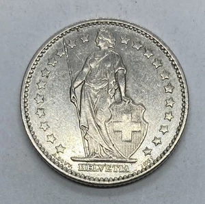 1981 Switzerland 1 Franc Coin - KM# 24a.1 - Picture 1 of 4