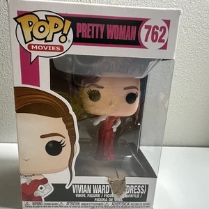 DAMAGED BOX Funko Pop! Movies Pretty Woman Vivian Ward Red Dress #762 - Picture 1 of 17