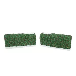 Dept 56 HOLIDAY HOLLY HEDGES SET OF 2 General Village 6007659 Department 56 - Picture 1 of 1