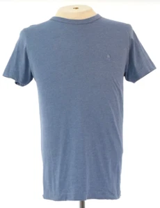 French Connection Mens T Shirt Blue Tee Cotton Blend Basic Crew Neck size M - Picture 1 of 12