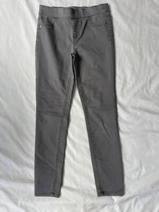 Justice Girl’s Gray Mid Rise Pull On Legging Pants Size 12 - Picture 1 of 6