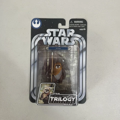 ππStar Wars The Original Trilogy Collection 2004 WICKET Figure #17ππ Cover