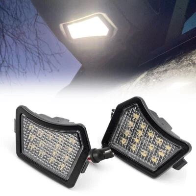 2x Luz LED de charco de espejo lateral DRL para Jaguar XE X760 XF X250 X260 XJ X351 X350 Foto 1 de 4